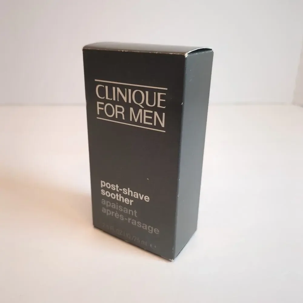 CLINIQUE FOR MEN POST SHAVE SOOTHER FULL SIZE 2.5 fl oz 75ml New In Box Sealed